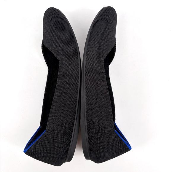 ROTHY'S The Flat Black Solid Knit Ballet Flats 6.5 - Picture 11 of 16